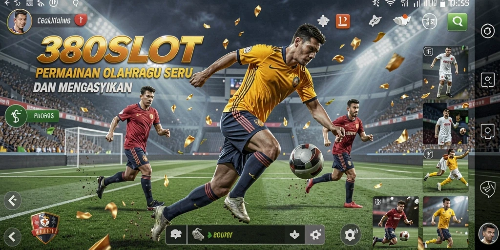 Tampilan gameplay yang menarik dan dinamis dalam 380SLOT.