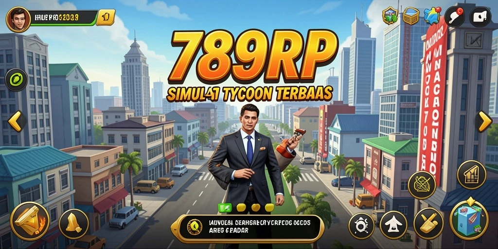 Tampilan gameplay Tycoon yang menarik dan interaktif di 789RP.