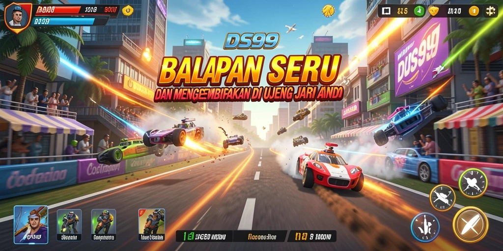 Gameplay Racing yang mendebarkan dan visual menawan dari DS99.