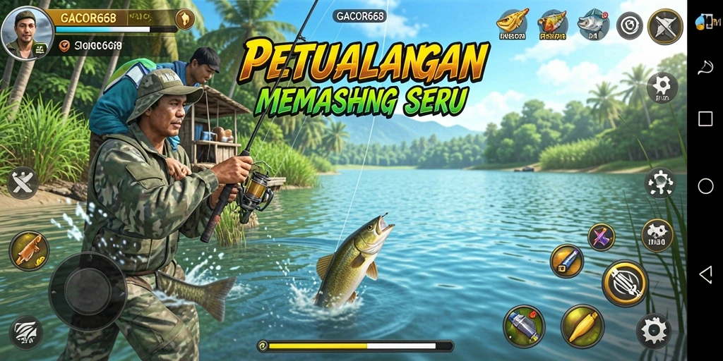 Tangkapan layar GACOR668 menunjukkan pengalaman memancing yang mendebarkan.