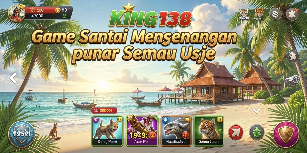 Tampilan gameplay KING138 yang menyenangkan dan interaktif.