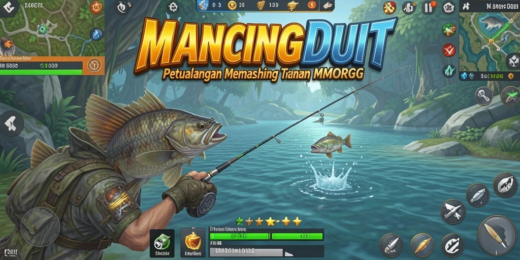 Tangkapan layar utama MANCINGDUIT dengan gameplay yang menakjubkan.