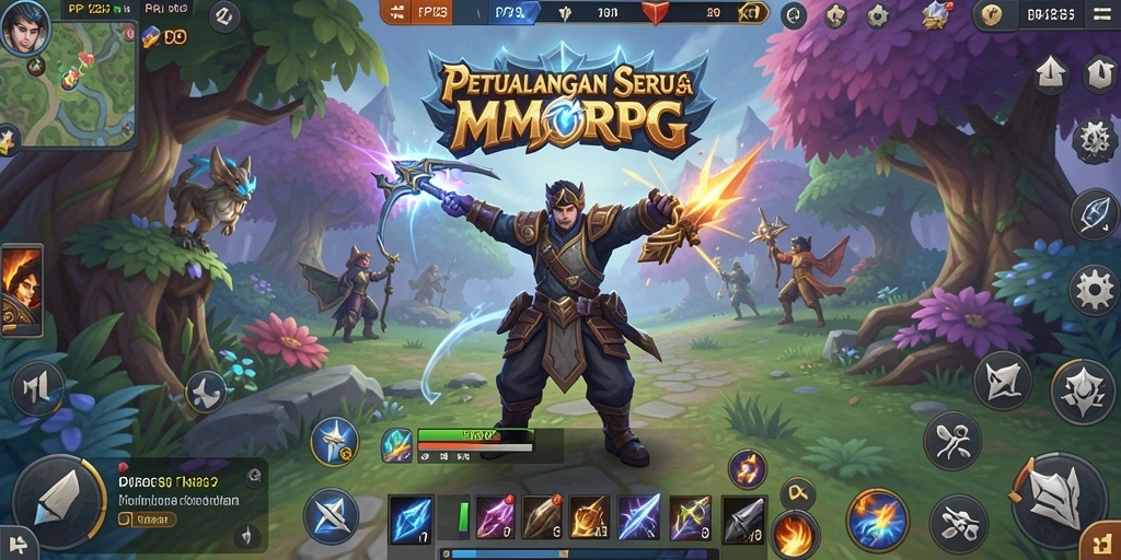 Tampilan screenshot PP123 menampilkan aksi seru dalam pertarungan epik.