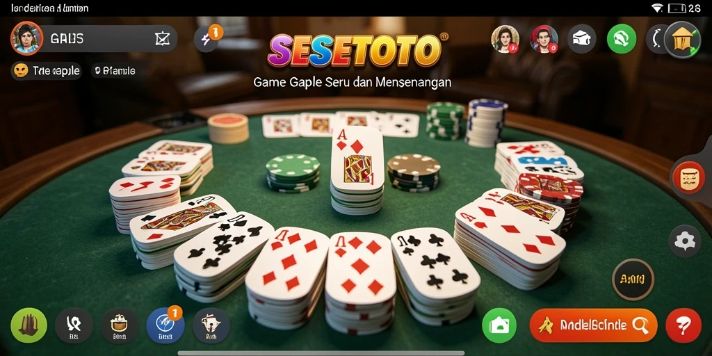 Tampilan gameplay SESETOTO yang menarik dan seru.